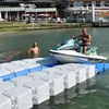 Vanace good prices plastic jet float floating dock blocks