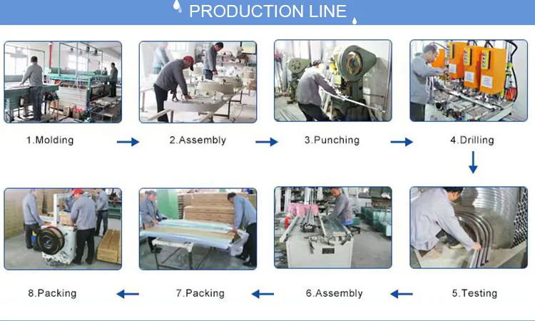 Priced to sell shower glass doors with aluminum frames sliding