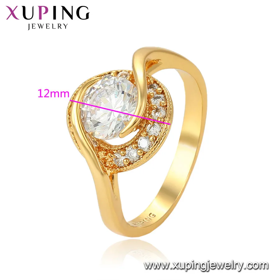 15554 Xuping China 24k Gold Plated Fashion Jewelry Rings For Women ...