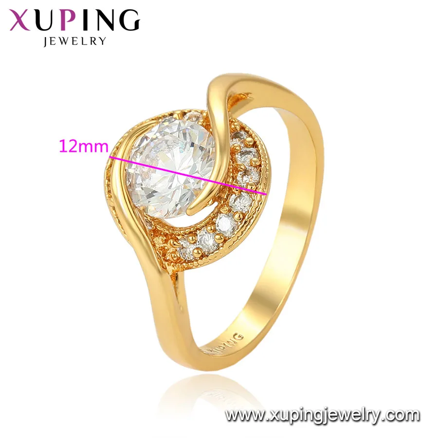 15554 Xuping China 24k Gold Plated Fashion Jewelry Rings For Women