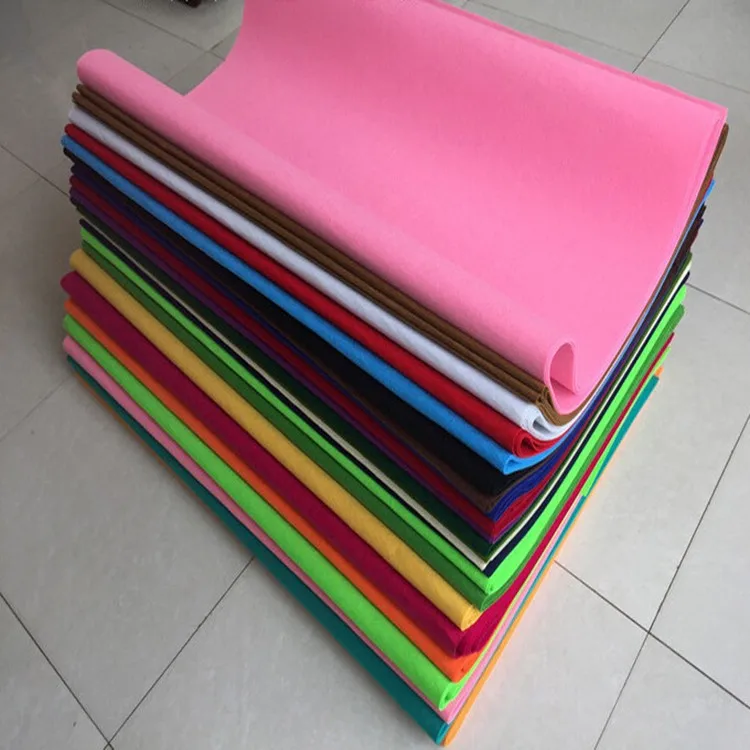 Colorful 100 Wool Cotton Felt Blanket Fabric Wholesale Buy 100 Wool