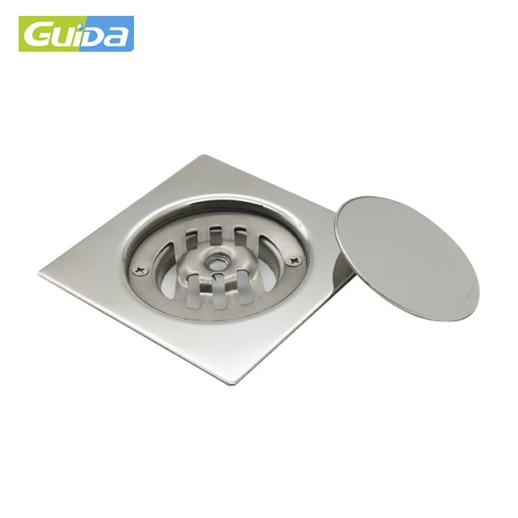 Guida Brand Insert Round Cover Stainless Steel Trap Seal Ground Leakage ...