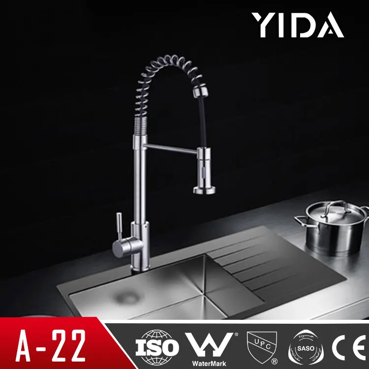 New Modern kitchen design 304Sstainless steel pull Flexible kitchen faucet