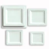 made in China cheap white square dinner plates set for restaurant