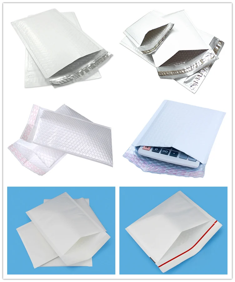 Economy White Bubble Envelopes Mailers Padded 6 X 9 Private Label White