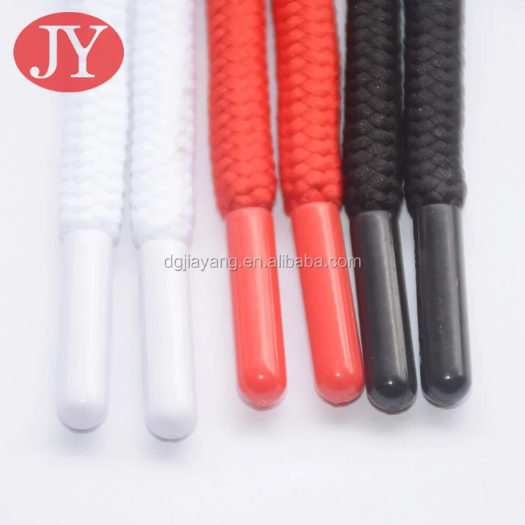 7mm Flat Drawstring Cord For Pants Drawcord String With Rubber Plastic