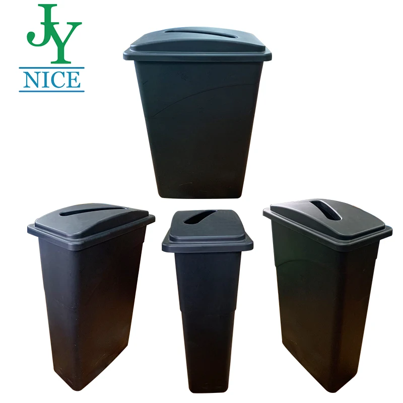 Sanitary Classification Waste Recycling Bin Custom Eco-friendly supermarket shopping centre paper and bottle rubbish bin