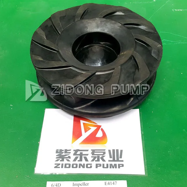 Oem Service Centrifugal Pump Impeller,High Chrome Metal Or Rubber Liner