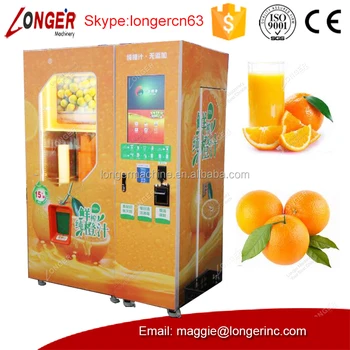 Máquina Expendedora Automática De Exprimidor De Naranjas Máquina Expendedora Automática De Exprimidor De Naranjas