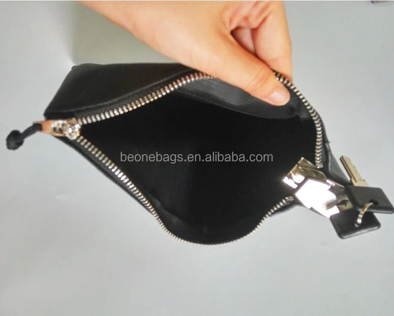 1680d Polyester Constructed Currency Money Bag Locking Deposit Bag
