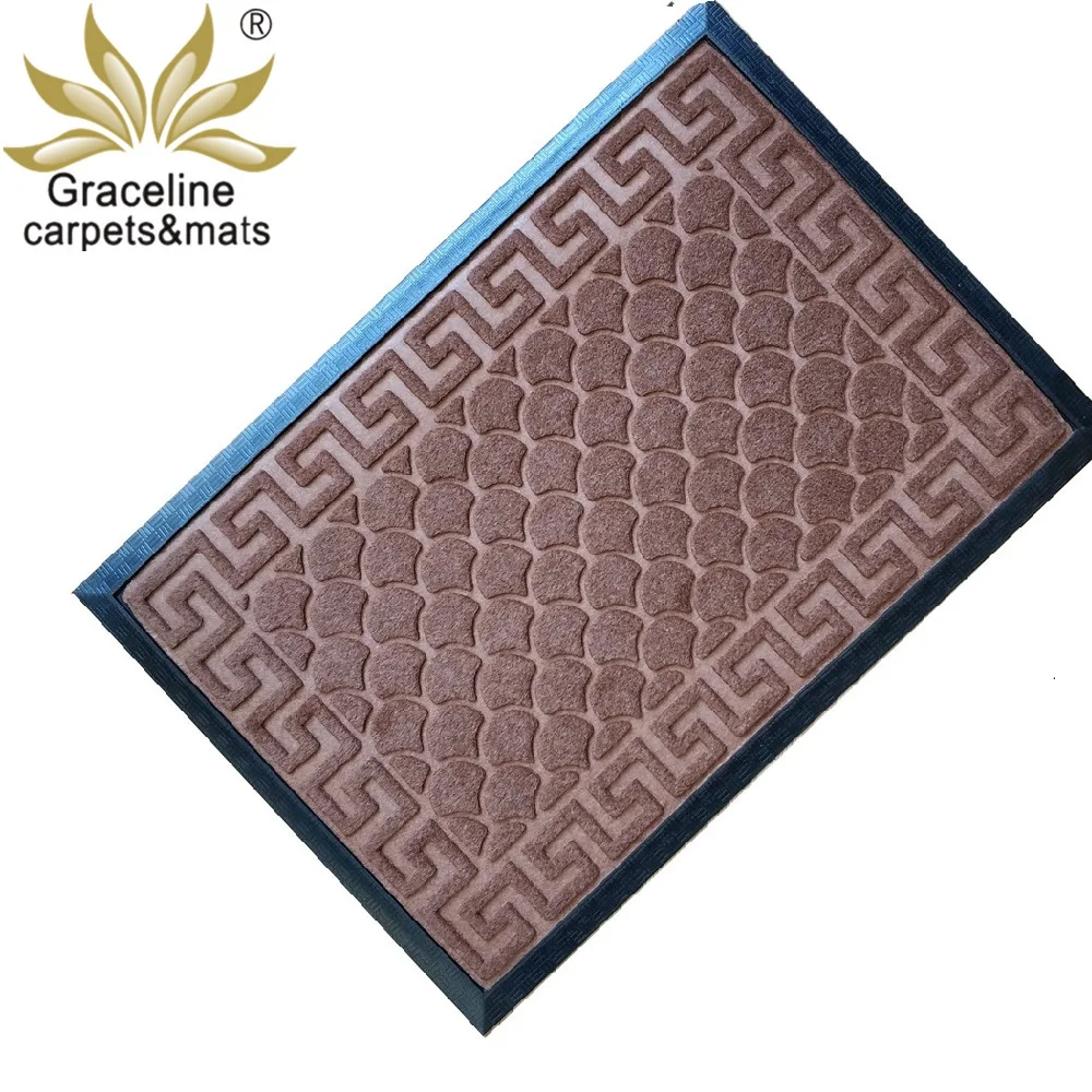 Waterproof Floor Mat Rubber Backing Door Mats View Floor Mat