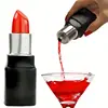 Amazon Hot Sell Product Lipstick Designed Stainless Steel Liquor Hip Flask Food Grade Wine Flask