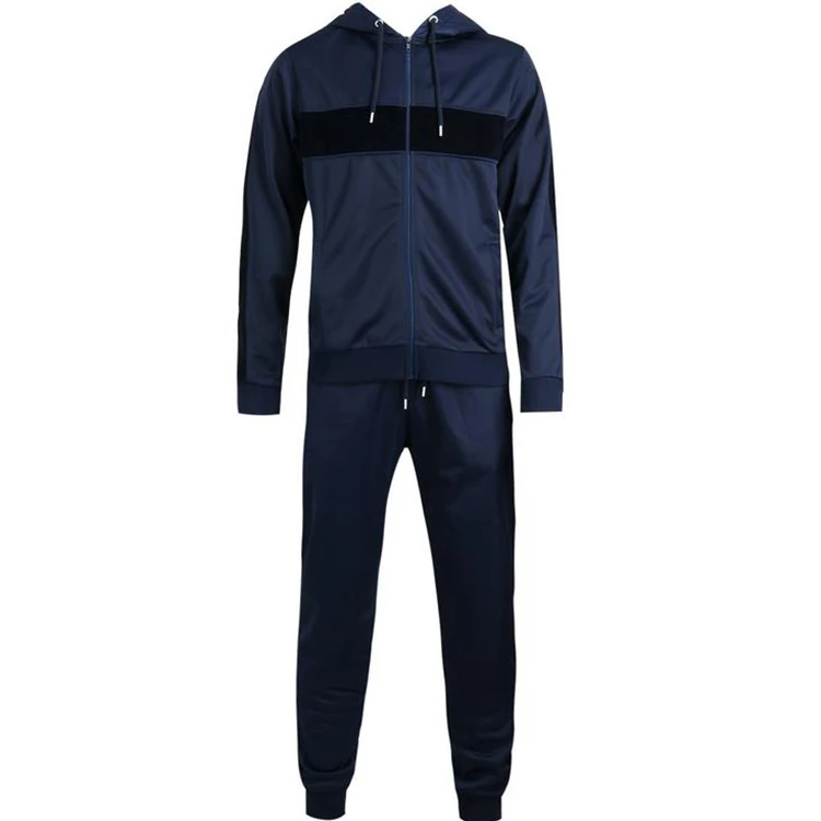 Wholesale Sports New Products Customized Plain Mens Blank Tracksuits ...