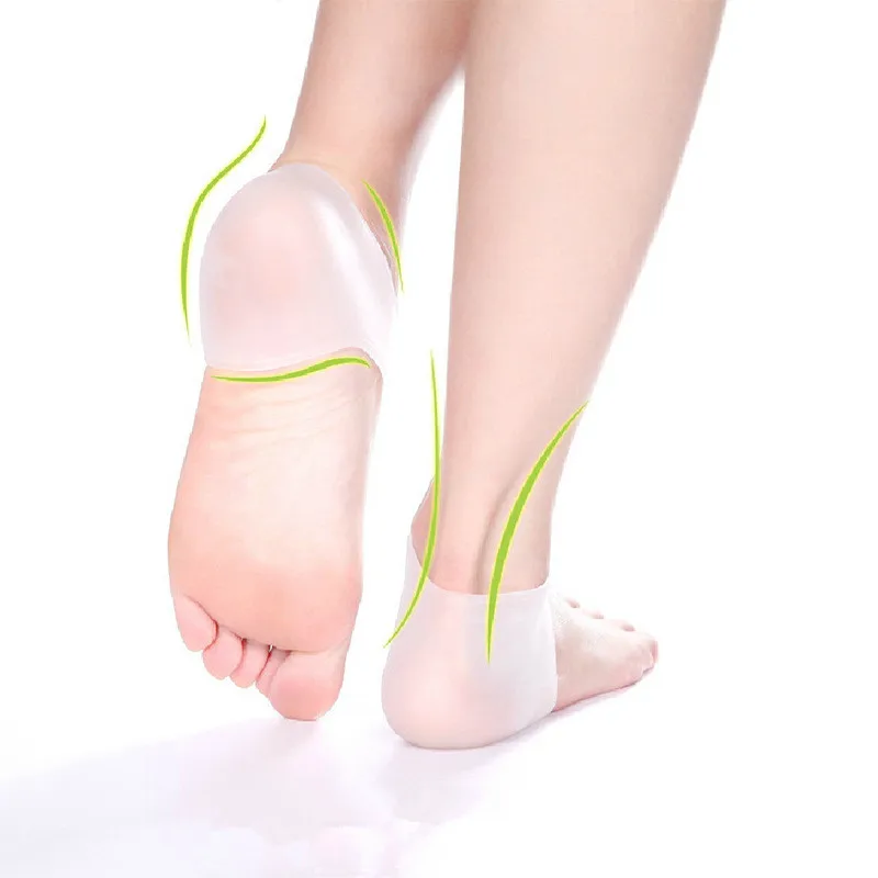 Silicone Gel Heel Socks Foot Chapped 