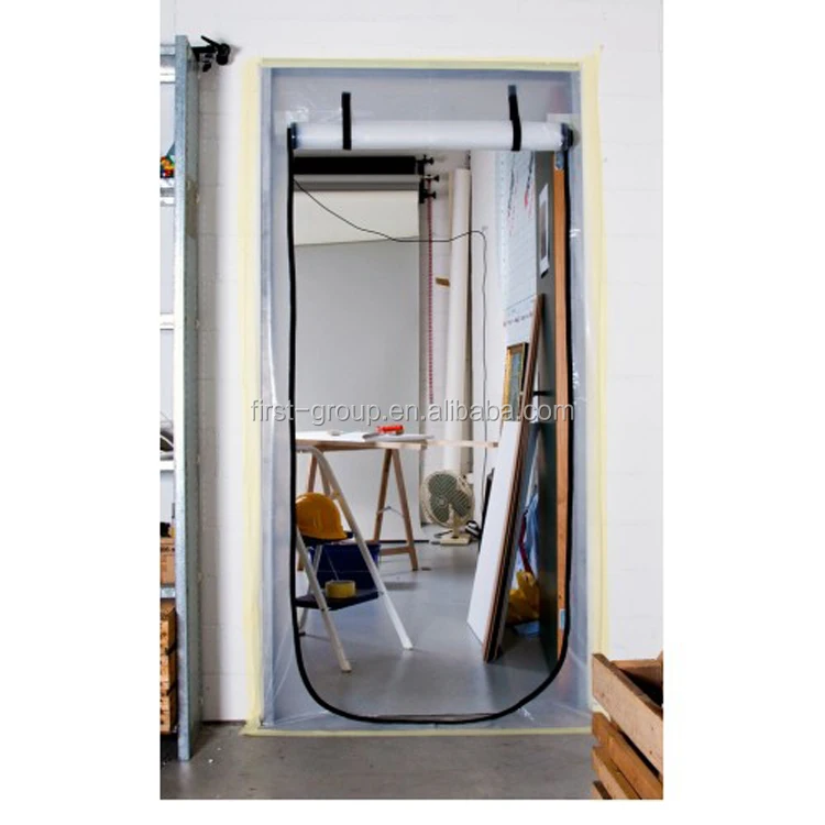 Temporary Plastic I L C Ushaped Sewing Plastic Film Zipper Doors Buy Nylon Teeth Zipper Door