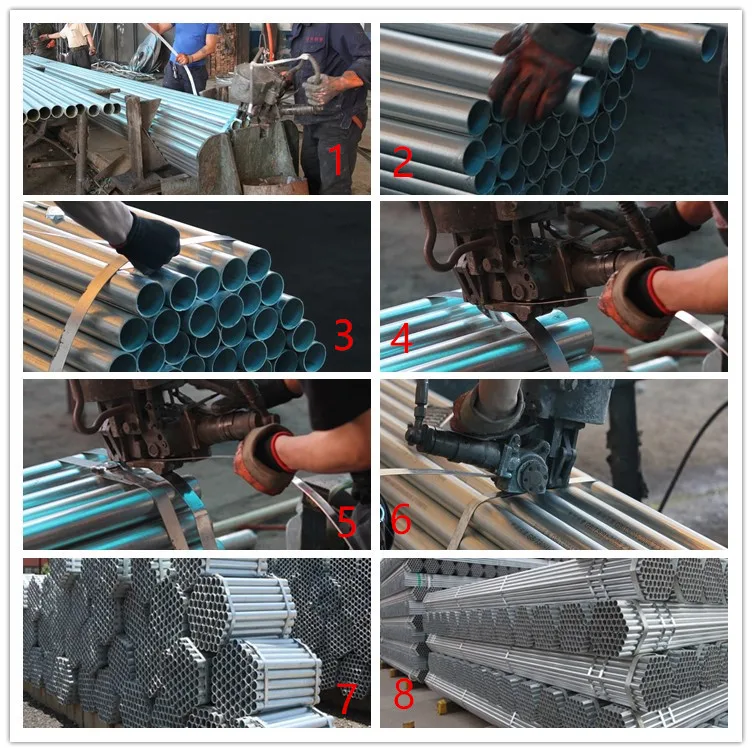 bs1139 galvanized scaffold tube with thickness 4.0mm