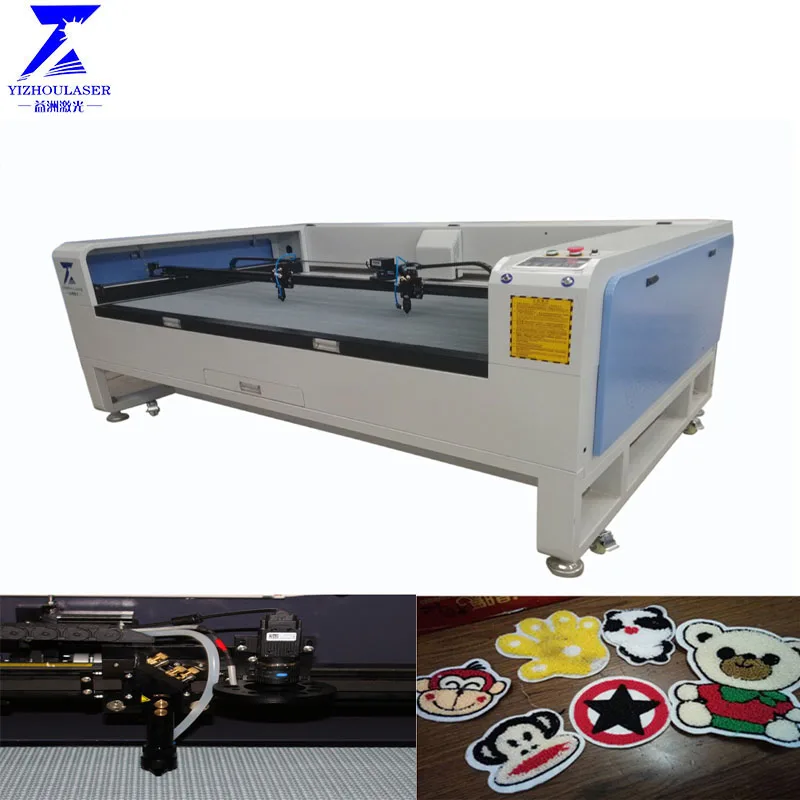 Factory Supplier CCD camera Laser cutting machine for Embroidery
