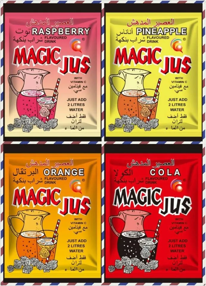 10g For 2 Litre Water Cola Orange Mango Pineapple Flavour Juice Drink