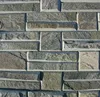 Factory Green mica stacked stone panel veneer wall cladding WP-C44