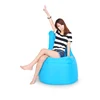 Indoor bright color highback lounge suite beanbag sofa set