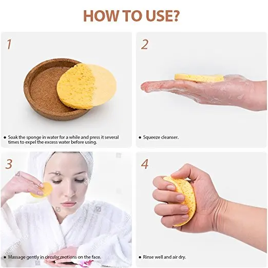 Compressed POP-UP Face Cleansing Sponges