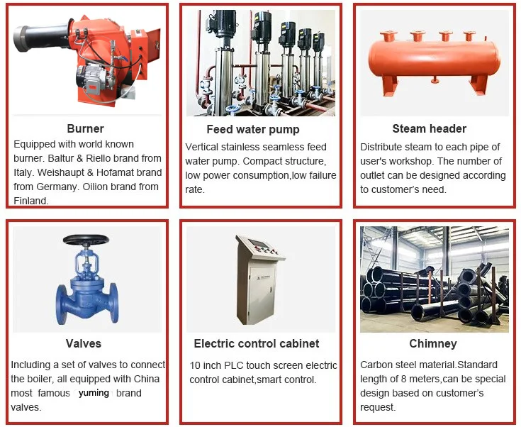 hot water and steam fire tube gas combi boiler for paper industry