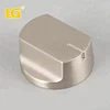 ISO9001 OEM Ningbo China High Quality Gas Stove Knob with brushed nickel finish
