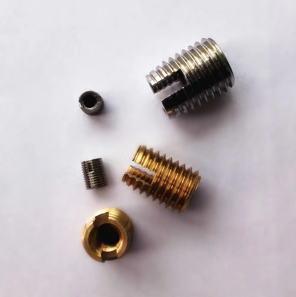 Factory Stock 302 Slotted Ensat Thread Insert Buy Slotted Ensat