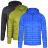 nylon lightweight warmer jacket for men with hood