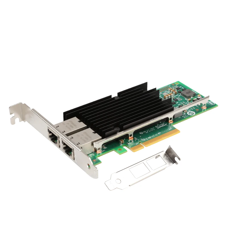 Intel X540 T2 10g 2 Port Server Network Card 10 Gigabit Dual Copper Ports Pcie  X8 Ethernet Adapter Nic - Buy 10 Gigabit Ethernet Nic,Pcie X8 Ethernet  Adapter 10g,X540 T2 Product on