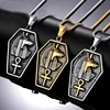 Egyptian Ancient Silver Ankh Cross women necklace Jewelry Cartouch God Anubis men Pendant