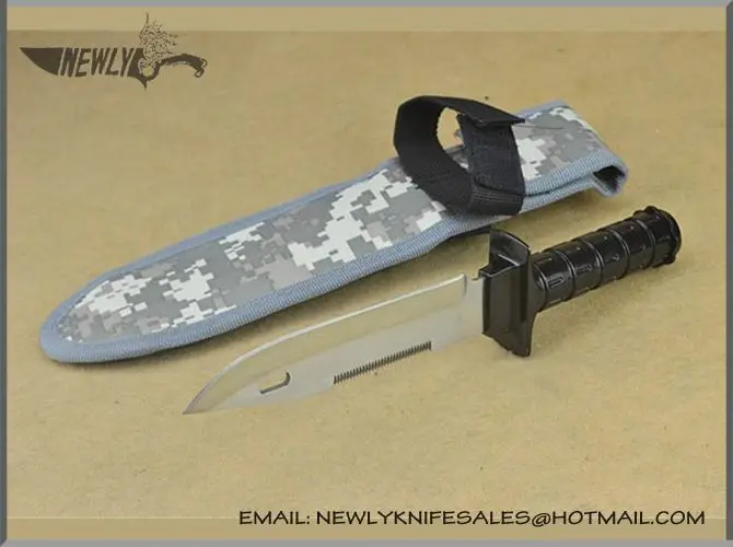 New Design Army Knife Titanium Military Knife