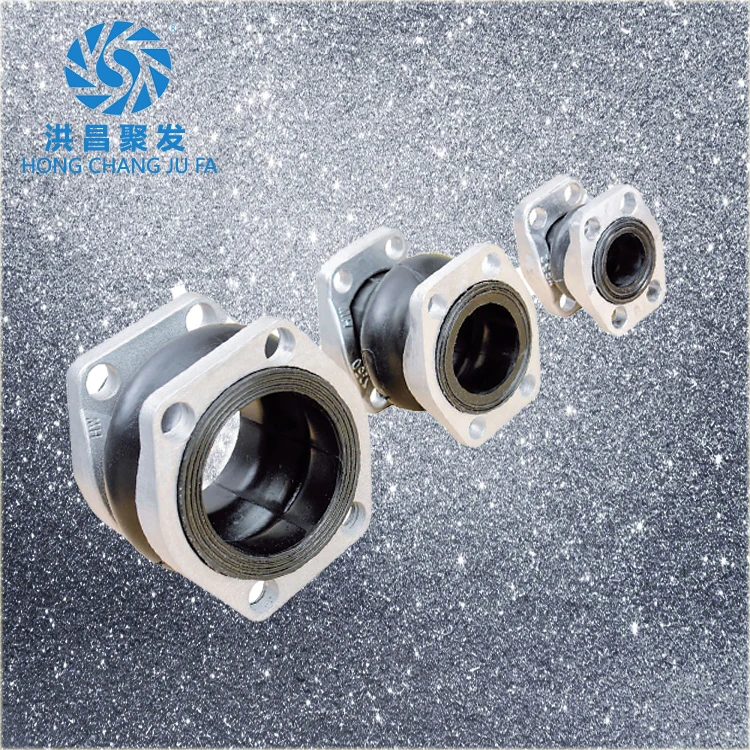 4" Dn100 108mm 114mm Flange Flexible Couplings Rubber Expansion Joint