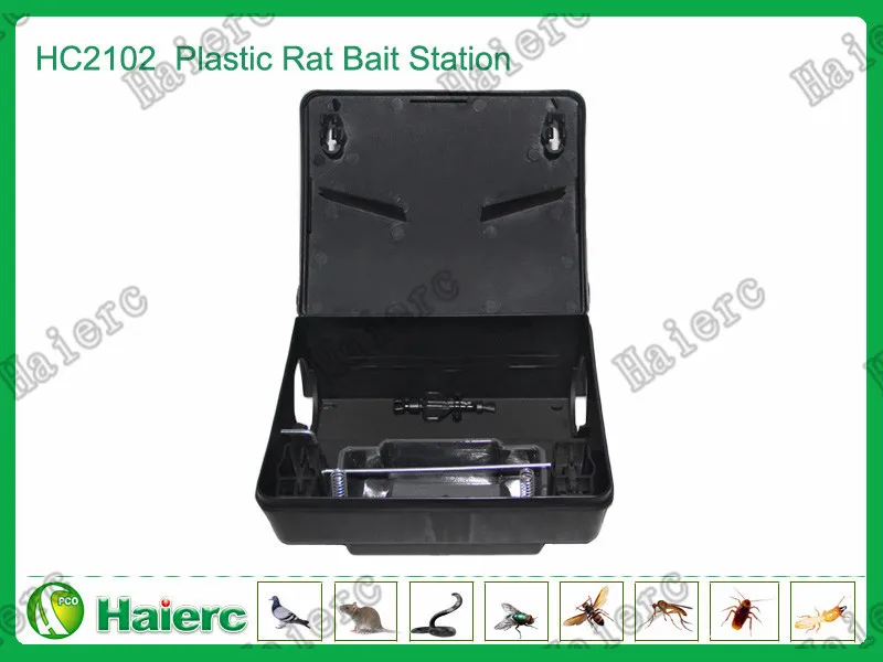 Plastic mouse /rat bait station -HC2102