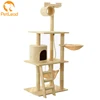 Cat tree toy furniture cat activity tree purple pet toys big cat tree