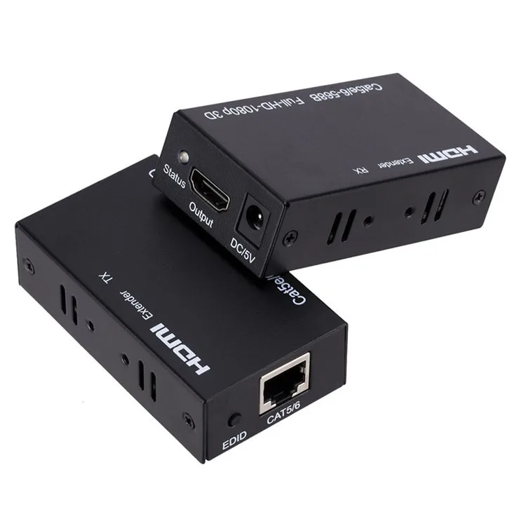 Hot Sell Hdmi Extender 60m Hdmi Signal Extender Over Cat 5e/6 Cat5 Cat6