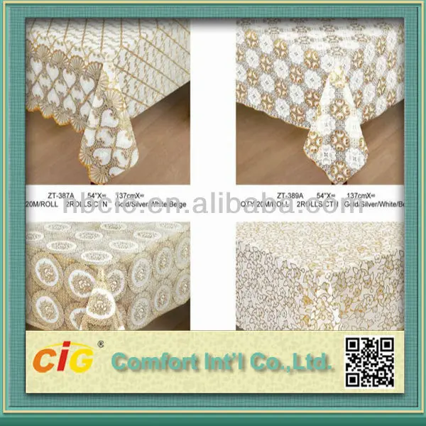 137 Cm Plastic Vinyl Pvc Table Cloth Cover Lace In Roll Buy Pvc Table