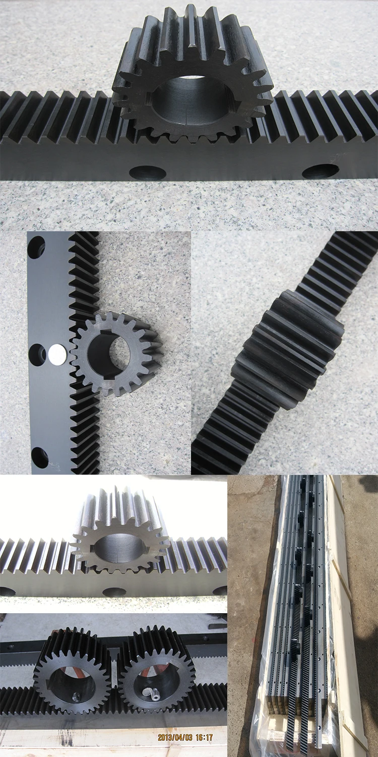 High Quality Iron Steel Metal Gear Rack By Junhong Gear Rack Factory