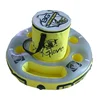 Promotion and advertising print pattern outdoor beach river floating drink ice bucket cooling box for relaxing party