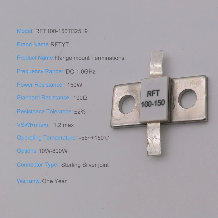 RFTYT High Resistance RF resistor