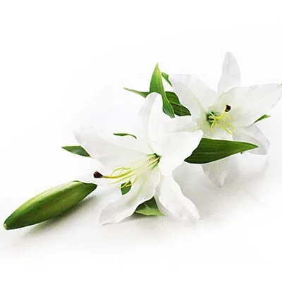 Home/wedding Decoration High Quality Silk Artificial Lily Easter Flower ...