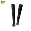 Base Plate Welded Customized Color Steel Aluminum Fence Railing Post