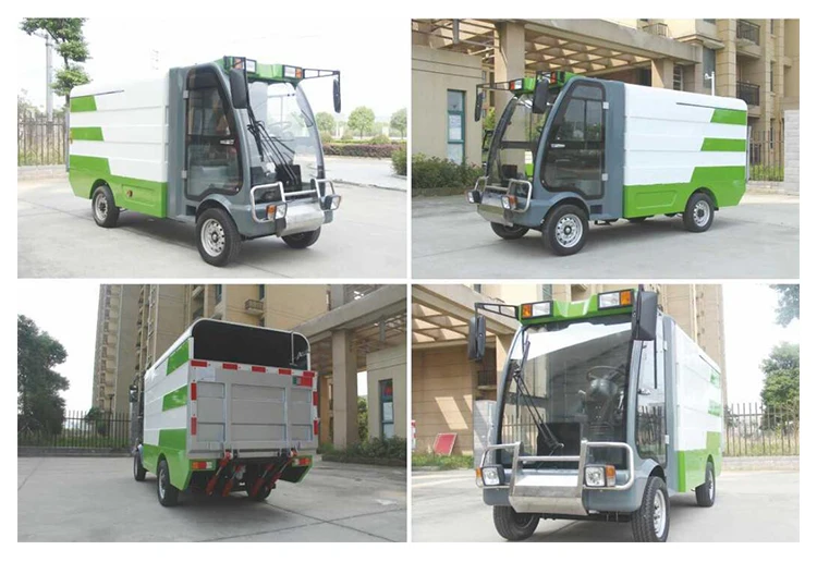 Pure electric garbage storage and transportation vehicle