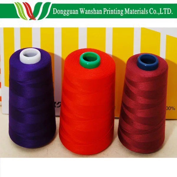 Spun Polyester Sewing Thread For Book Binding / Cotton Spun Polyester