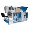 automatic mobile movable egg laying layer hollow cement fly ash concrete brick block maker making machine for sale
