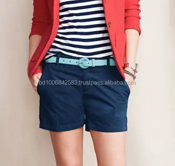 ladies chino shorts