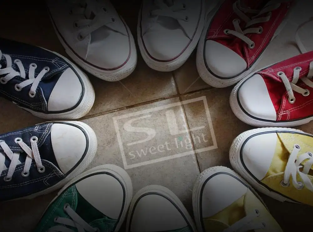 Custom breathable canvas casual lazy sneakers office women slip on shoes