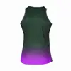 Full Over Printed Design Compression Tank Top For Women Built In Bra
