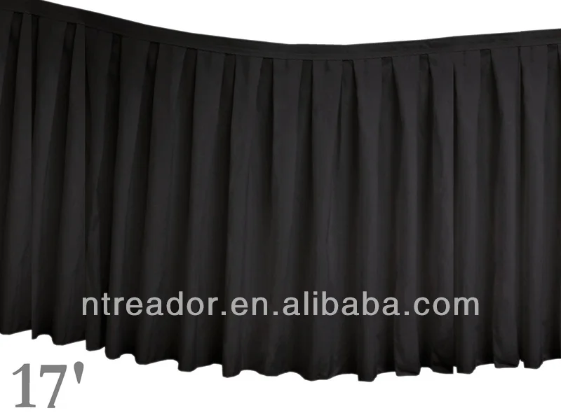 Black Table Skirt (Polyester) - 17\'.jpg