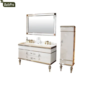 304 Ss Metail Antique Bathroom Furniture With Standing Side